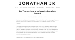 Desktop Screenshot of jonathanjk.com